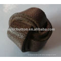 pretty handmade real leather button for garment